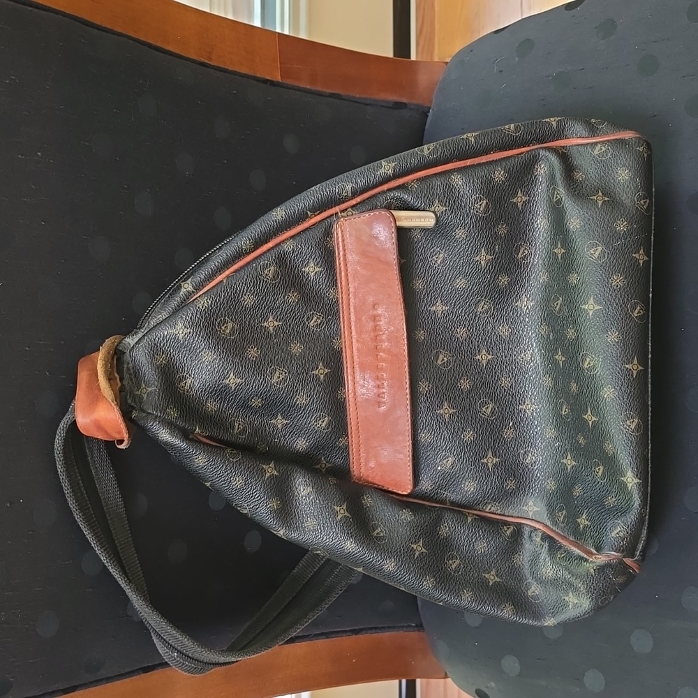 Vintage valleverde Italian leather backpack